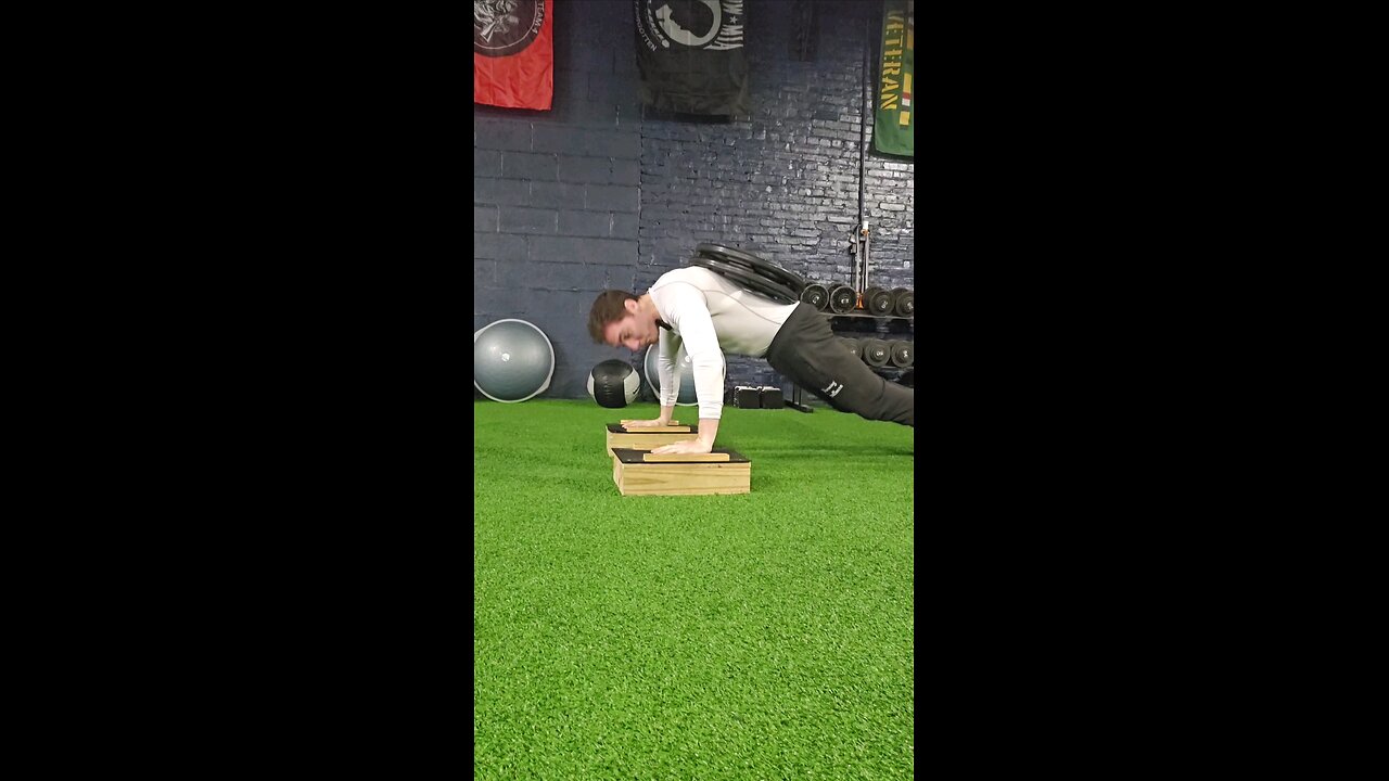 weighted push ups