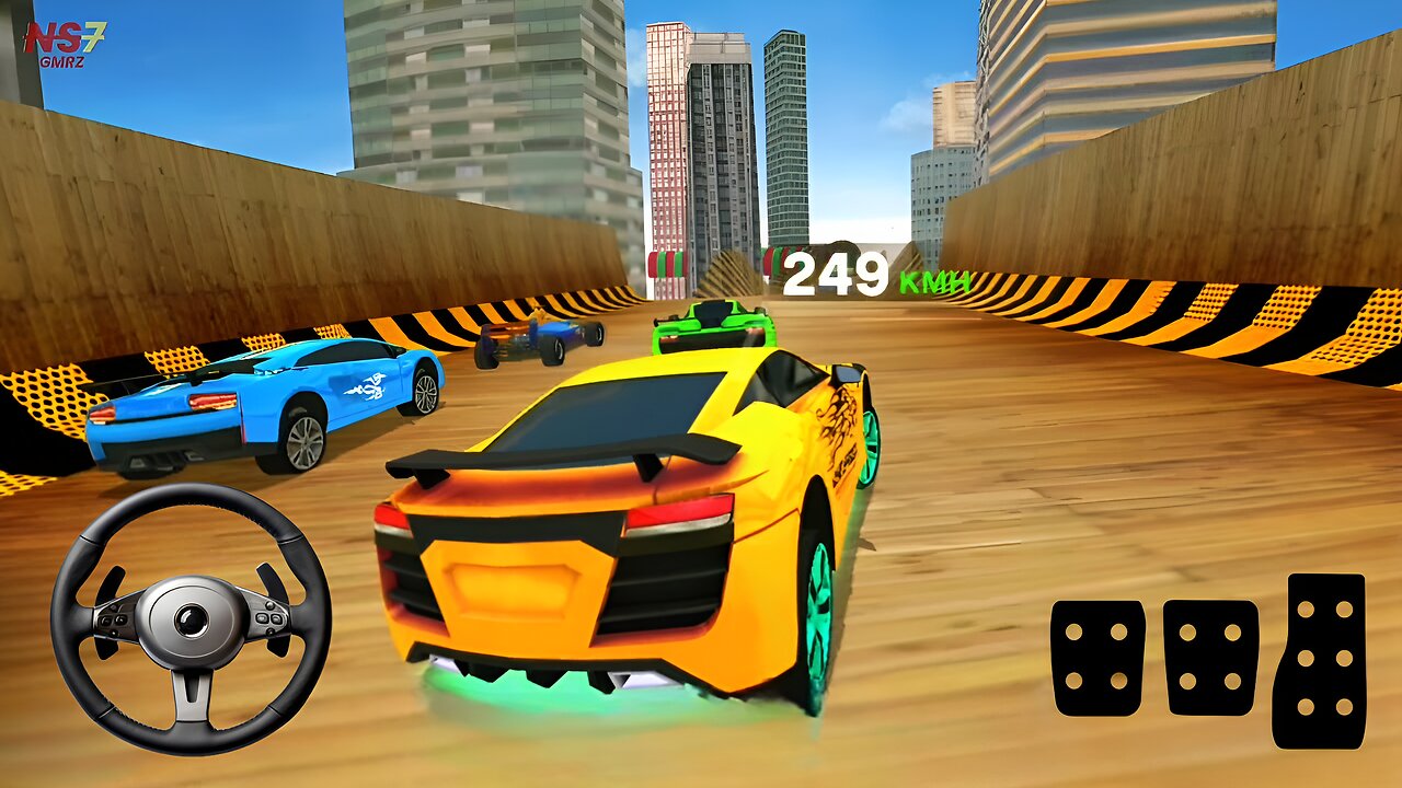 Incredible Stunts In Car Race - Car Racing 3D - Android Gameplay - ‎@NS7GMRZ