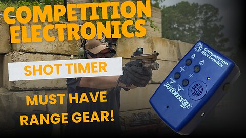Must Have Range Gear: Competition electronics ProTimer w/BlueTooth