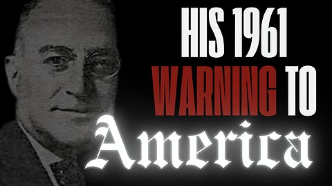 Benjamin Freedman’s 1961 ⚠️ WARNING: Ex ZIONIST Exposes The Truth