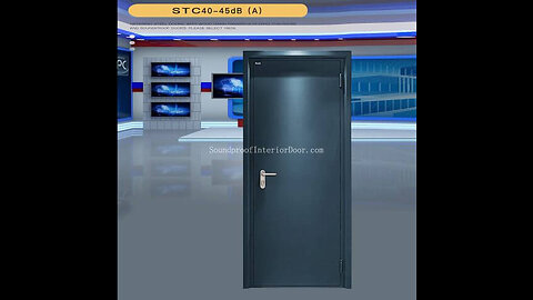 Fire Resistant Steel Sound Proof Door Core Board for Sound Treatment 40-45dB