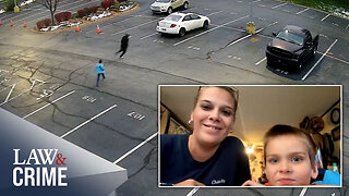 Little Boy Chases Suspect Who Punched His Mom