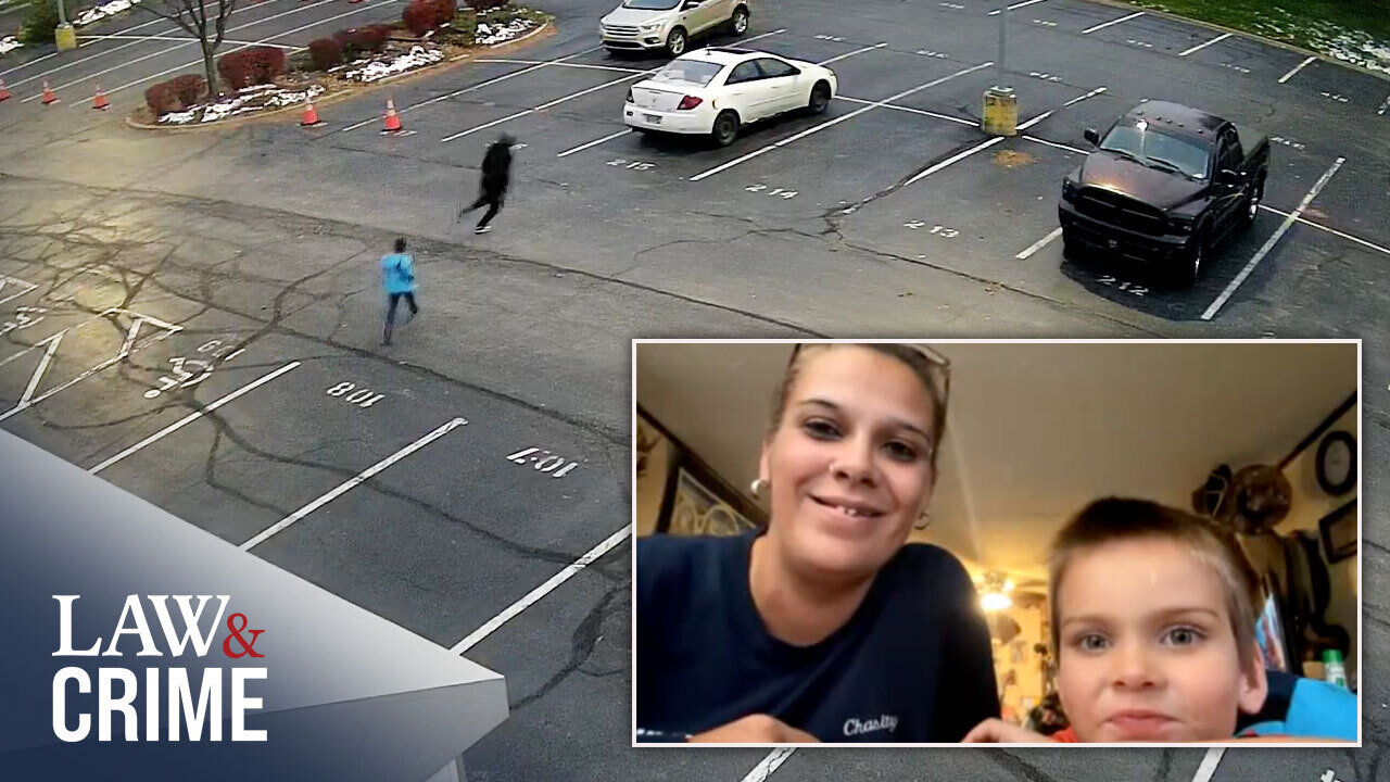 Little Boy Chases Suspect Who Punched His Mom