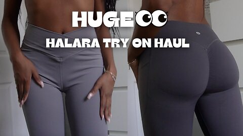 HUGE Halara Leggings Haul | Butt Lifting & Fabric Details