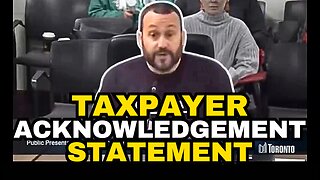 The VIRAL Taxpayer Acknowledgement Statement In Toronto