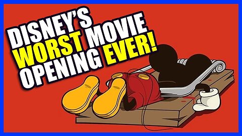 Disney Just Had Its WORST Box Office Opening EVER?! Hollywood is PANICKED! | Clownfish TV