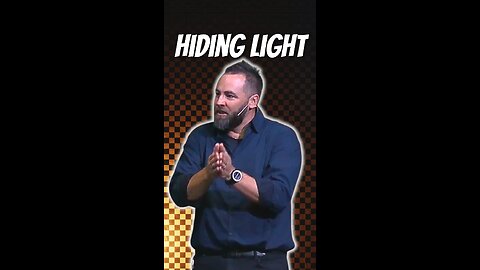 Don't hide your light