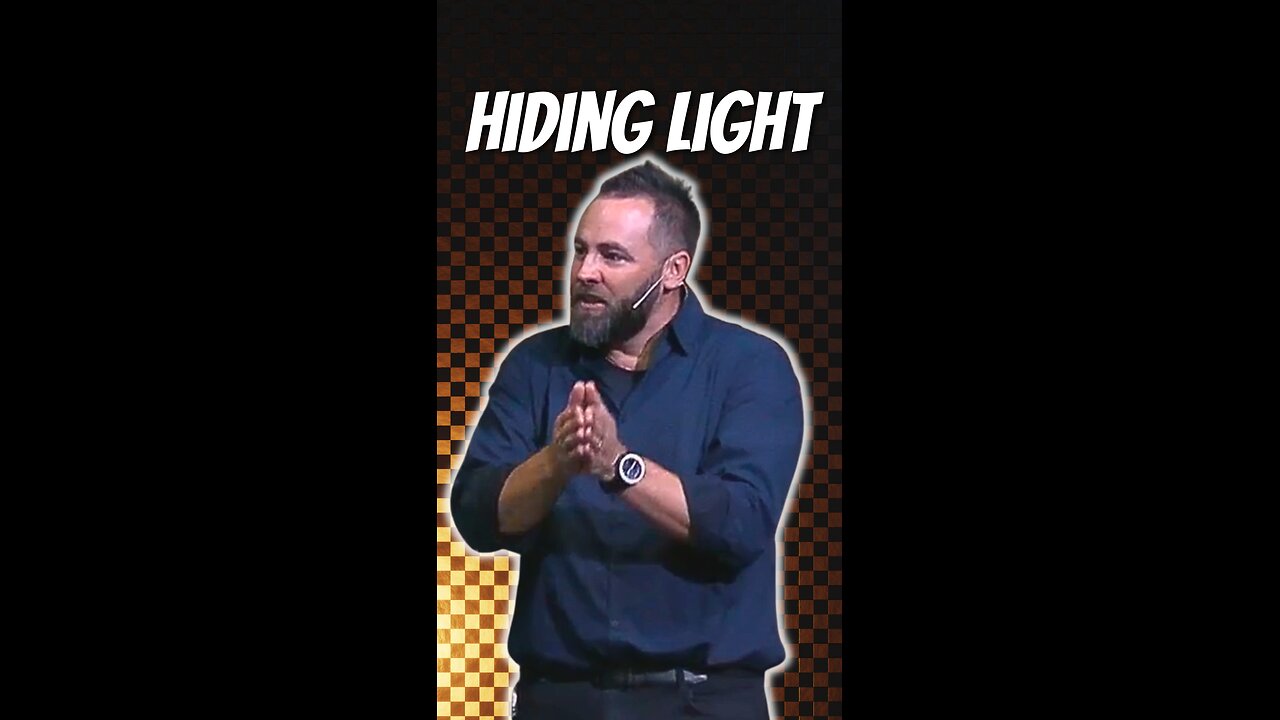 Don't hide your light