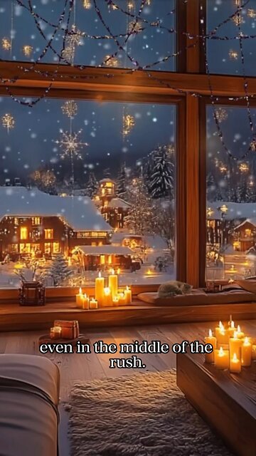 A quick prayer for joy when Christmas feels busy ❄️✝️