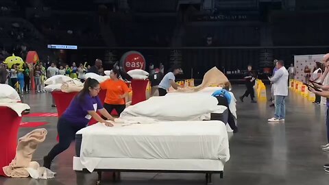 The Las Vegas Cleaning Olympics took place, with the city's best cleaners