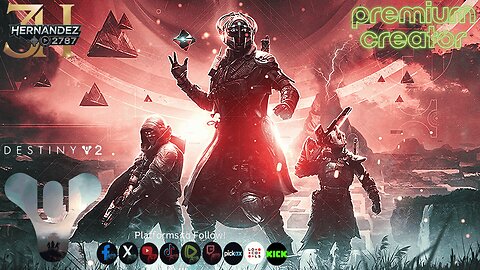 Destiny 2 - 2nd stream on the game/not 1st playthrough - New Dungeons, DLC and Quests Grinding