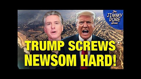 Trump Just TOOK OVER California Wild Fire Reconstruction From Newsom!