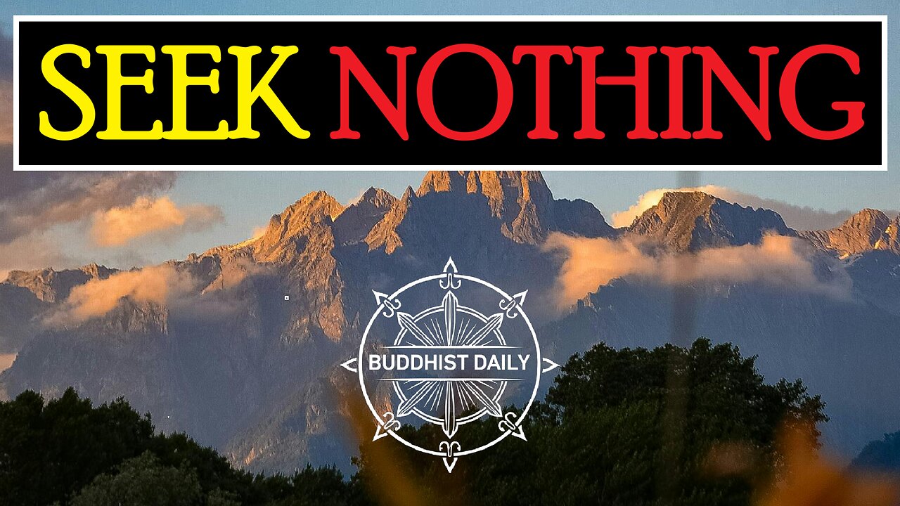 The One Who Seeks Nothing: The Buddha’s Definition of True Freedom - Lama Dawa's Commentary