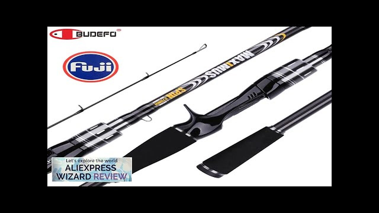 BUDEFO MAXIMUS Lure Fishing Rod 1.8m 2.1m 2.4m 2.7m 3.0m30T Carbon Spinning Review