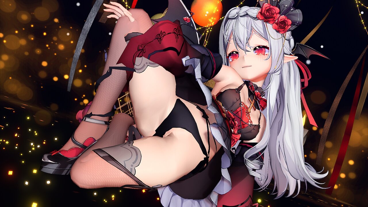 【Hot Dance】ヴァンパイアちゃん/HYOLYN - Layin' Low【MMD】