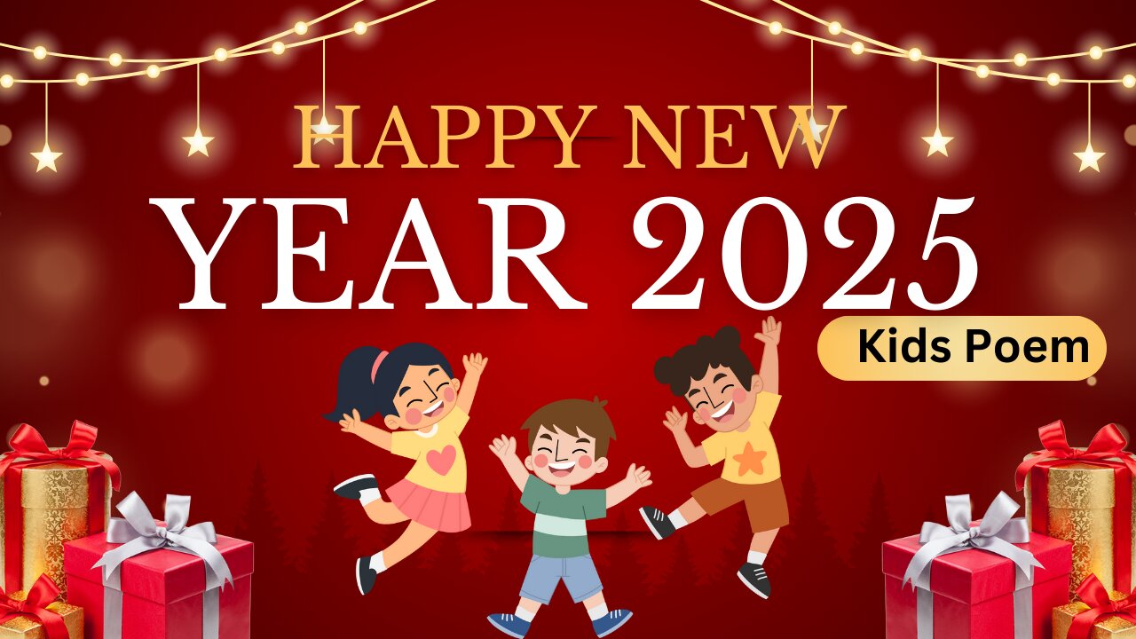 Happy New Year 2025 I Kids Poem I TinyBeats