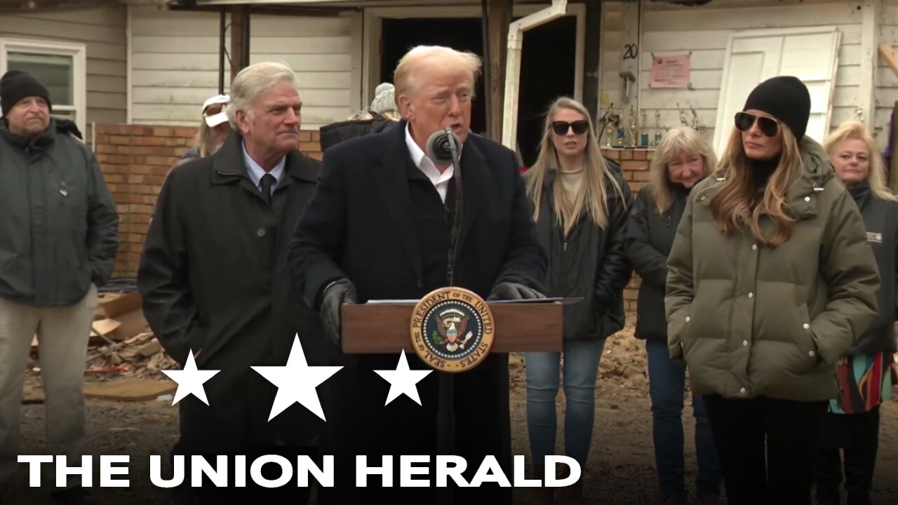 President Trump Delivers Remarks on Hurricane Helene in Asheville, North Carolina