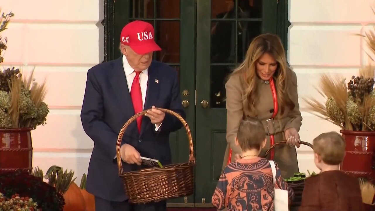 Candy and Costumes Amid the Chaos: Trump and Melania Host Heartwarming White House Halloween Bash on Eve of Shutdown Pay Fears - October 30, 2025