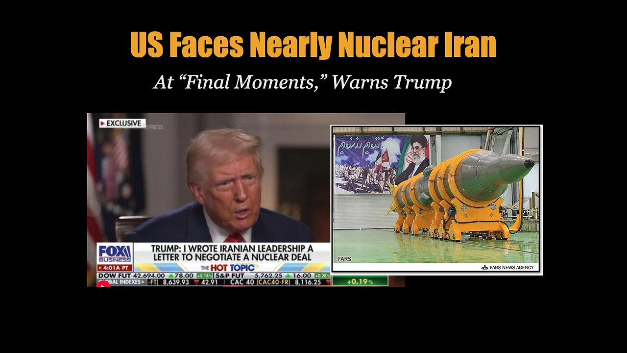 World Faces Nearly-Nuclear Iran