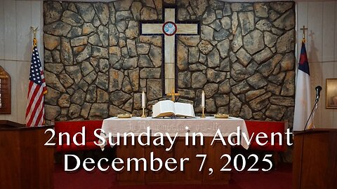 Prepare the Way for the Lord - Matthew 3:1-12 - 1st Sunday in Advent - December 7, 2025