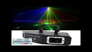 RGB Laser Projector 2 Heads and Dual Holes Pattern Laser Light DMX Review