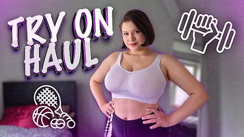 Black & White Sports Top Try-On Haul | Ultimate Workout Style Reveal!