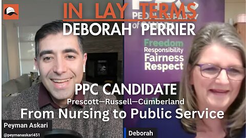 Deborah Perrier | EP 165 | From Nursing to Public Service – A Vision for Canada’s Future