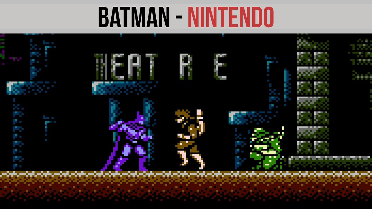 Batman NES Gameplay