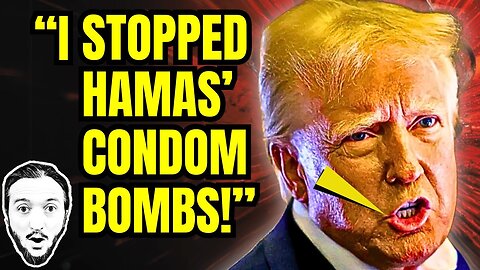 Trump Honestly Thinks U.S. Sent Condoms To Hamas!