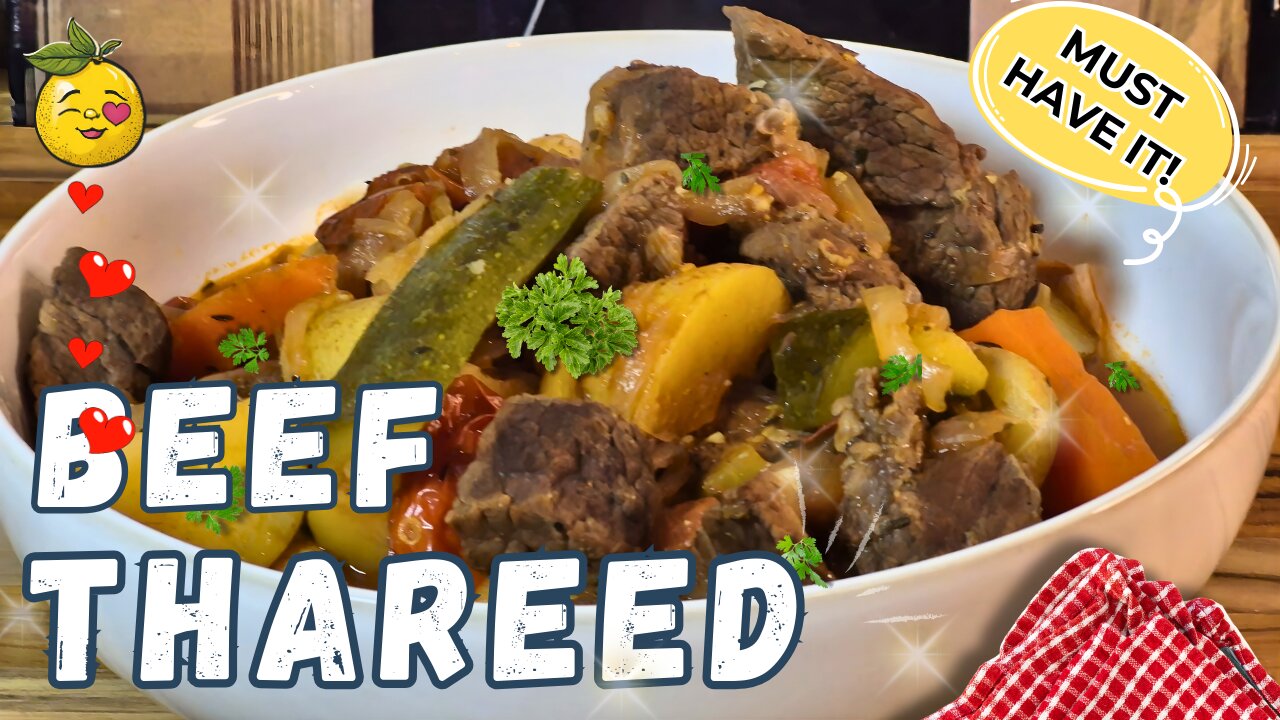 🤯 FEED A CROWD for CHEAP! Beef THAREED (Tharid) | F1 - R23 | Simple Hearty Budget Recipe! 🤤