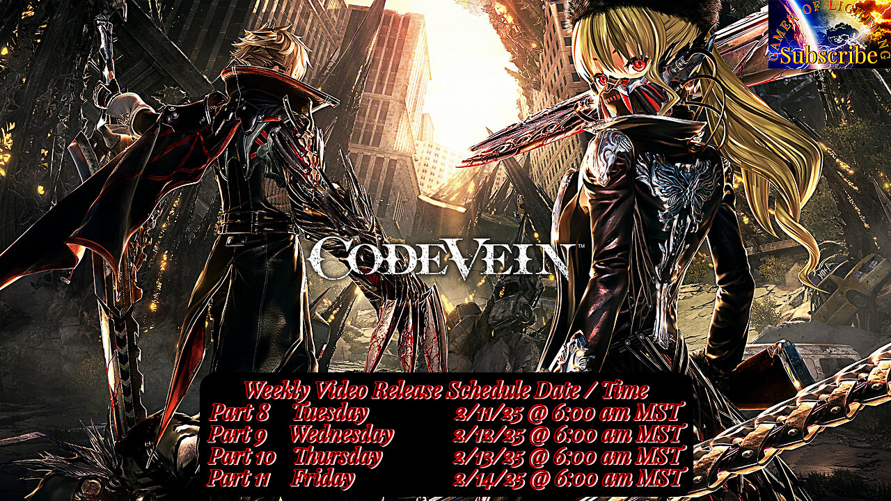 Weekly Video Release Schedule 2/10 - 2/14/25