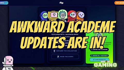 Awkward Academe Updates Are In! 👨🏽‍🚀🚀