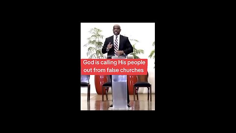 Jesus is calling His people out of false doctrines/churches!