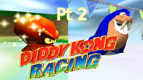 Diddy Kong Racing Pt 2 :) Lets Take On The Walrus And Octopus (1080p)