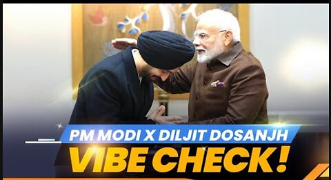 @diljitdosanjh s meetup with PM Modi: 2025 s first big collab!