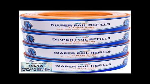 Compatible with Diaper Genie Pails 4-Pack 1080 Review