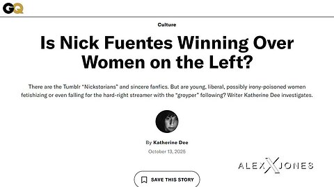 Nick Fuentes Responds To Liberal Women Considering Him To Be A National Sex Symbol!