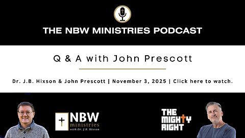 BONUS PODCAST: Q & A with John Prescott