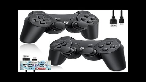 OKHAHA Controller 2 Pack for PS3 Wireless Controller for Sony Playstation 3 Review