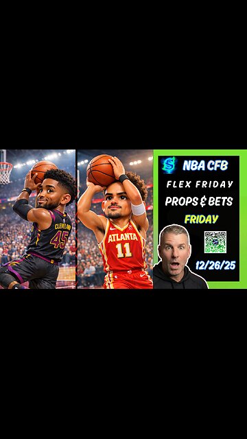 🏀 Flex Friday Top NBA PROPS | COLLEGE FOOTBALL PICKS | NFL PICKS | NHL | PRIZEPICKS TODAY |12/26/25