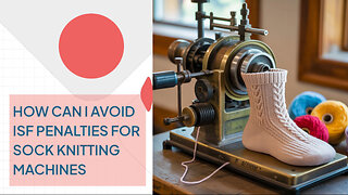 How Can I Avoid ISF Penalties For Sock Knitting Machines