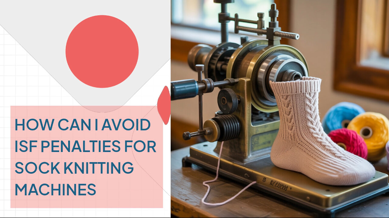 How Can I Avoid ISF Penalties For Sock Knitting Machines