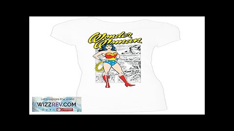 Wonder Woman: Women's Fit T-Shirt: Comic Strip Review