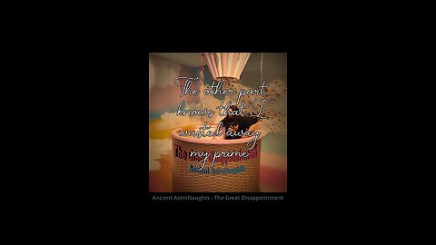 Ancient AstroNaughts - The Great Disappointment lyrics (no intro)