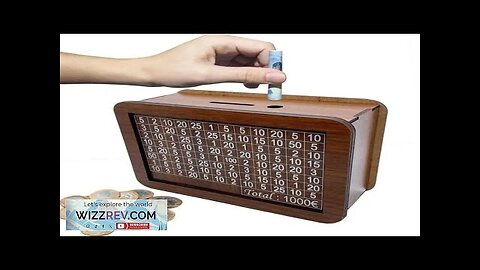 Wooden Coin Bank 1000 Euro Wooden Money Boxes for Kids Gift Boxes Review