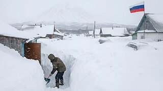 Polar Vortex Taking Hold - Record Snow Cover Europe - INSANE Snow Dumped On Kamchatka, Russia