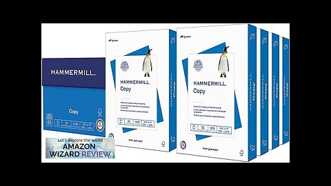 Hammermill Printer Paper 20 Lb Copy Paper 8.5 x 11 8 Review