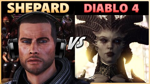 Dantics Video: Commander Shepard Plays Diablo 4 - But Probably Shouldn't