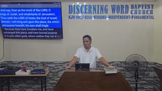 His Ears shall Tingle (Truthful Words Get Responses) - Jeremiah 19 (Baptist Preaching - Ph)