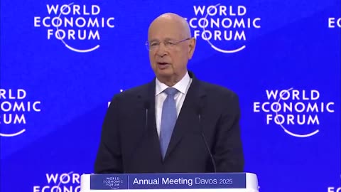 Klaus Schwab at Davos: Using Fear to Push Global Cooperation and 'Intelligent Age' Transition